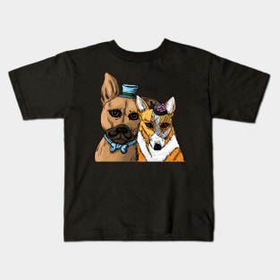 The Sophisticated Canines Kids T-Shirt